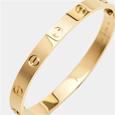 cartier replica love bracelet real gold|cartier love bracelet inside engraving.